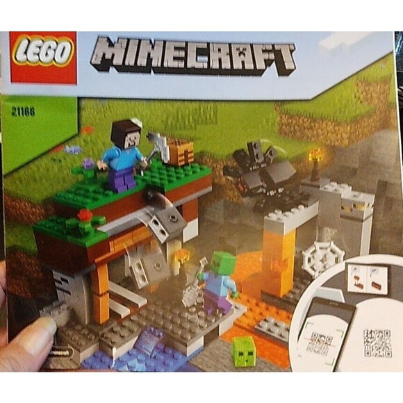 LEGO Minecraft: The "Abandoned" Mine (21166) Open Box Missing Pieses - Picture 2 of 3